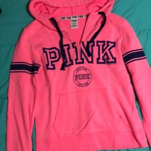 Pink hoodie